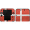 Denmark Flag Distressed Nintendo 2DS Skin